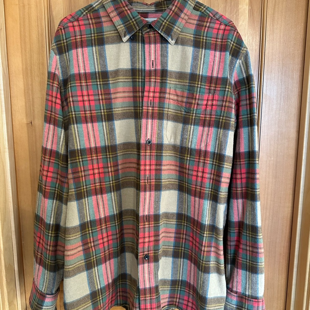 L.L. Bean Multicolor Plaid Shirt